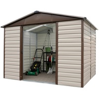 YardMaster Brandenburg 106 2,85 x 1,86 m braun/taupe inkl.