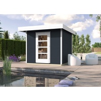 Weka Designhaus wekaLine 172 2,95 x 3,00 m anthrazit