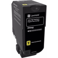 Lexmark Return Toner 742HY gelb hohe Kapazität (74C2HY0)