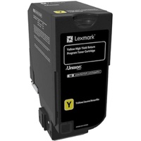 Lexmark Return Toner 842HY gelb hohe Kapazität (84C2HY0)