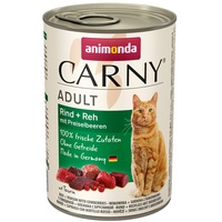 Animonda Carny Adult Rind, Reh & Preiselbeeren 6 x