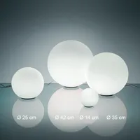 Artemide Dioscuri Tavolo, mit Dimmer, ø42 cm
