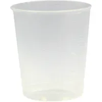 CareLiv Einnehmeglas Kunststoff 30ml transparent m. Deckel 1 st