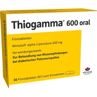 Wörwag Pharma Thiogamma 600 oral Filmtabletten 30 St.