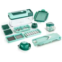 Genius Nicer Dicer Fusion 13-tlg. smaragdgrün