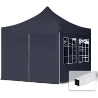 TOOLPORT Faltpavillon Economy 3 x 3 m inkl. 4