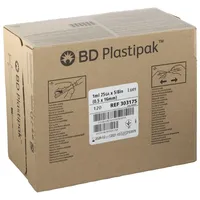 Becton Dickinson BD PLASTIPAK 1ML TBC Spritze mit Kanüle