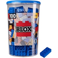 Simba Blox Box 100 8er Bausteien blau