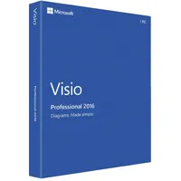 Microsoft Visio Professional 2016 ESD DE Win