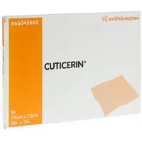 Smith & Nephew Cuticerin 7.5x7.5cm Gaze m. Salbenbeschichtung 10