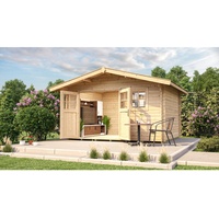 Weka Kempten 2 3,80 x 2,50 m natur inkl.