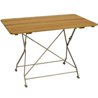 DEGAMO Klapptisch BAD TÖLZ 70x110cm rechteckig, Flachstahl verzinkt +