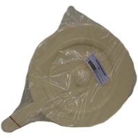 Dr. Junghans Stechbecken Kunststoff 31cm creme m. Griff+Deckel