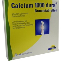 Cooper consumer health deutschland gmbh Calcium 1000 dura Brausetabletten
