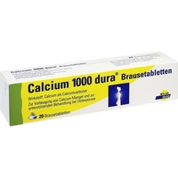 MYLAN DURA GMBH Calcium 1000 dura Brausetabletten 20 St.