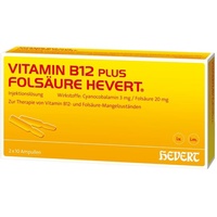 Hevert Vitamin B12 plus Folsäure Ampullen 10 St.