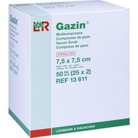 Lohmann & Rauscher Gazin Kompresse 7.5x7.5cm 8fach steril