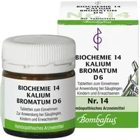 Bombastus Biochemie 14 Kalium bromatum D 6 80 st