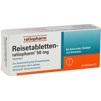 Ratiopharm REISETABLETTEN-RATIOPHARM