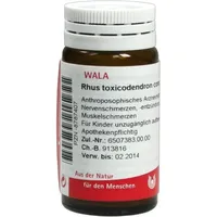 Wala RHUS TOXICODENDRON COMP 20 g