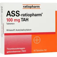Ratiopharm ASS-ratiopharm 100 mg TAH 50 St.