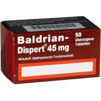 CHEPLAPHARM Arzneimittel GmbH BALDRIAN DISPERT 45 mg überzogene Tabletten