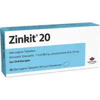 Wörwag Pharma Zinkit 20 überzogene Tabletten