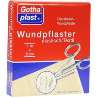 Gothaplast Verbandpflasterfabrik GmbH GOTHAPLAST WUNDPFLASTER ELASTISCH 1MX8CM