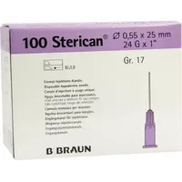 B. Braun Sterican Kanülen Luer-Lok 0,55 x 25 mm