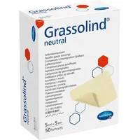 Hartmann GRASSOLIND Salbenkompressen steril 5X5CM 50 st