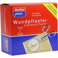 Gothaplast Verbandpflasterfabrik GmbH GOTHAPLAST WUNDPFLASTER STANDARD 5MX6CM