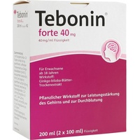 Dr.Willmar Schwabe GmbH & Co.KG Tebonin forte 40mg
