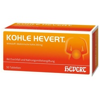 Hevert-Arzneimittel KOHLE Hevert Tabletten 50 St