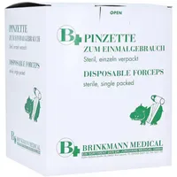Brinkmann Pinzette z. Einmalgebrauch steril 100 st
