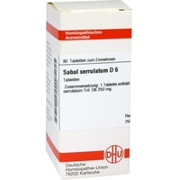 DHU-Arzneimittel SABAL SERRUL D 6 Tabletten