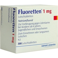 Zentiva Pharma GmbH Fluoretten 1mg