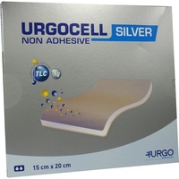 Urgo Urgocell silver non Adhesive Verband 15x20 cm