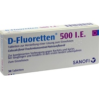 Zentiva Pharma GmbH D FLUORETTEN 500 Tabletten 30 St