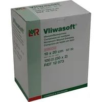 Lohmann & Rauscher Vliwasoft Vlieskompressen steril 10x20 cm 50x2