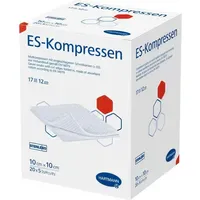 Hartmann ES-Kompressen steril 10x10cm Großpackung 12fach 20x5 st