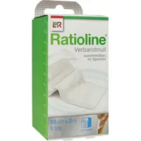 Lohmann & Rauscher Ratioline acute Verbandmull gerollt 10cmx2m 1