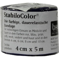 Bort Binde Stabilocolor 4 cm blau 1 St.