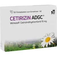Zentiva Pharma GmbH Cetirizin ADGC Filmtabletten 50 St.