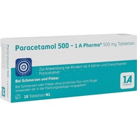 1 A Pharma PARACETAMOL 500 1A Pharma Tabletten 10