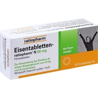 Ratiopharm Eisentabletten-ratiopharm N 50mg Filmtabletten
