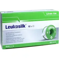 BSN Medical Leukosilk 5 m x 2,50 cm 12