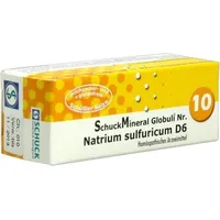 Schuck Gmbh Arzneimittelfabrik SchuckMineral Globuli 10 Natrium sulfuricum D