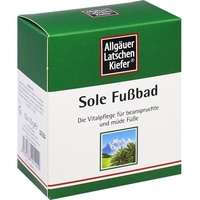 Dr. Theiss Naturwaren Allgäuer Latschenkiefer Sole Fußbad 10 x