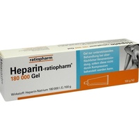 Ratiopharm HEPARIN RATIOPHARM 180.000 I.E. Gel 100 g