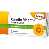 Twardy Carotin Mega+Selen Kapseln 30 St